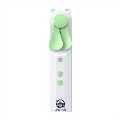 Handheld Spray Fan with USB Rechargeable Battery
