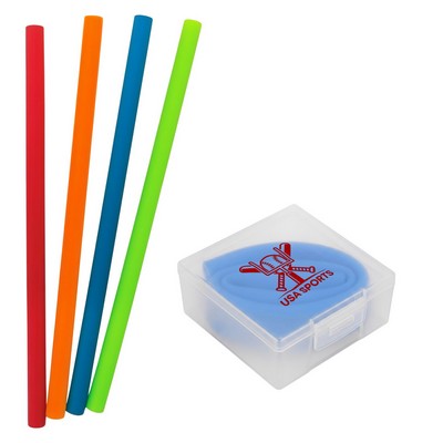 Eco-friendly Foldable Silicone Drinking Straw