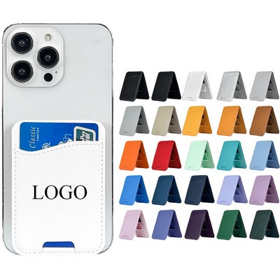 Self-Adhesive Phone Stand With Card Slot