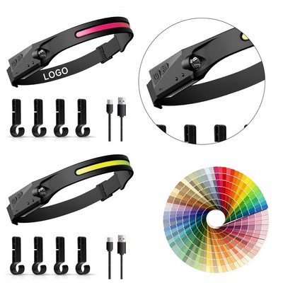 LED Headlamp Flashlight