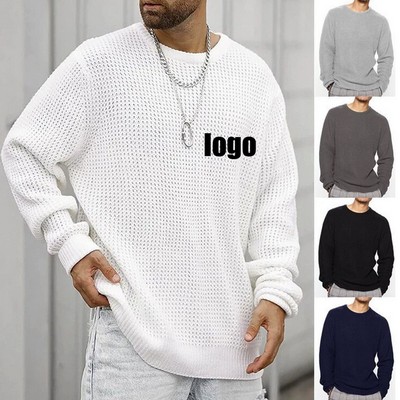 Men's Formal Round Neck Jumper