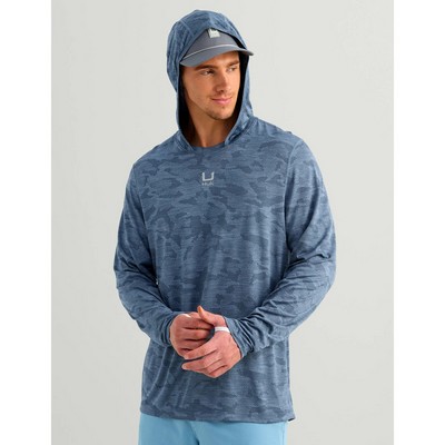 Huk® Men's Performance Sun Hoodie with Custom Logo