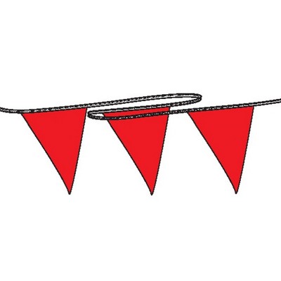 4 MIL Jumbo Poly Pennant String - 105'