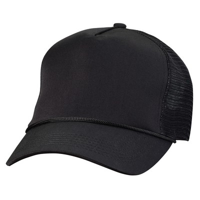 Valucap™ Five Panel Trucker Cap (Blank)