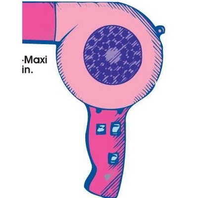 Hair Dryer Maxi Magnet (6 Square Inch)