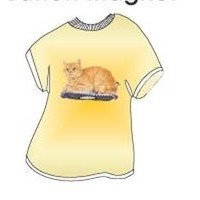 European Shorthair Cat T-Shirt Mighty Mini Magnet