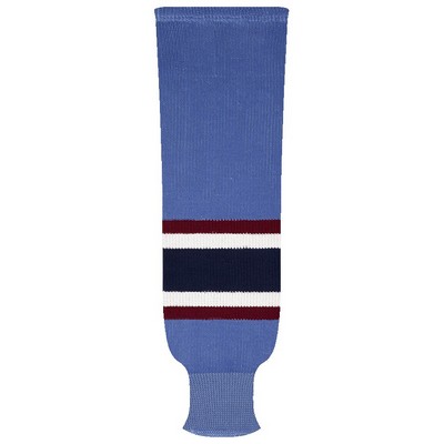 Atlanta Pro Series Blue Socks w/Red & White Stripes