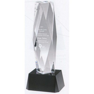 Medium Optical Crystal Monarch Award