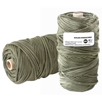 300' Olive Drab 550 Lb. Type III Commercial Paracord