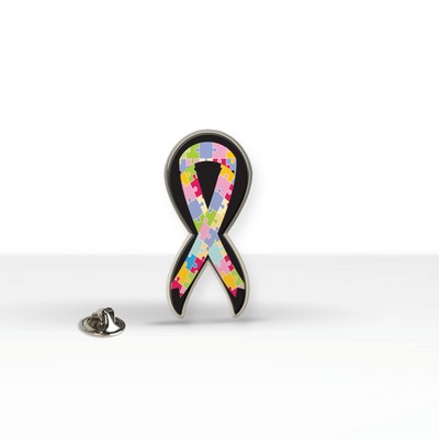 Express Lapel Pin - Awareness Ribbon (1.25" x 0.5")