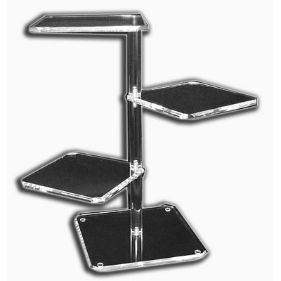 Beveled Three-Shelf Towers (19 1/2"x19"x 19")