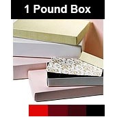 Gold Everyday 2 Piece Candy Box Tray w/15 Cavities (1 Lb.)