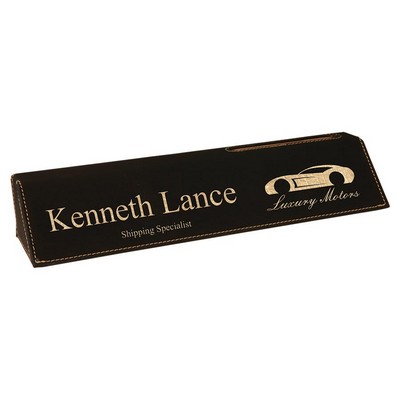 Leatherette Desk Wedge
