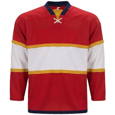 Florida Pro Series Goalie Cut Premium Red Jersey
