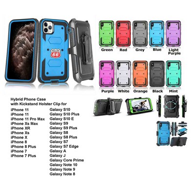 iBank ® Shockproof Case works with Galaxy A10e/A15/A16/A23/A32/A52 + Screen Protector
