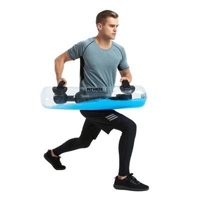 In weight Lifting Water Dumbbell Fitness Training Adjust Aquabag PVC Water Bulgarian Bag