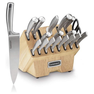 Cuisinart® 19-Piece Normandy Stainless Steel Cutlery Block Set