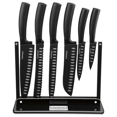 Cuisinart® 7-Piece Classic Nonstick Edge Collection Cutlery Knife Set w/ Acrylic Stand
