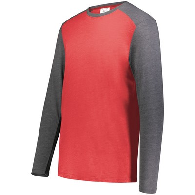 Augusta Sportswear Youth Gameday Vintage Long Sleeve Tee