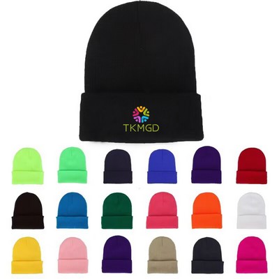 Knit Cuffed Beanies