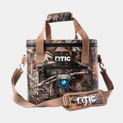 30-Can RTIC® Soft Pack Insulated Kanati Camo Cooler Bag 15.5" x 12.75"