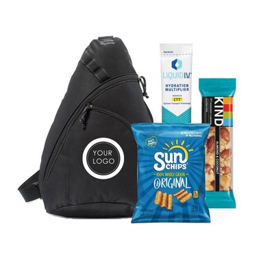 Sling Bag w/Snacks
