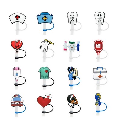 0.4in/10mm Nurse Straw Covers Cap for Tumblers Cup