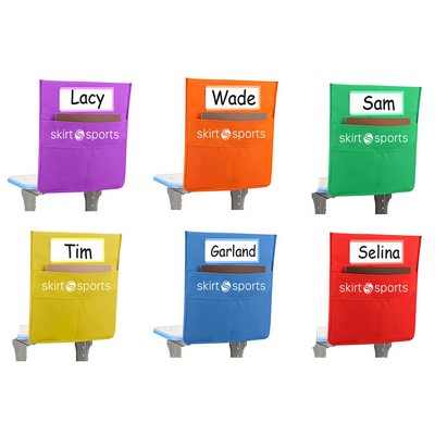 Classroom Chair Back Pocket w/Name Tag