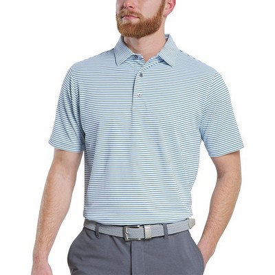 FootJoy MultiStripe Stretch Pique Polo