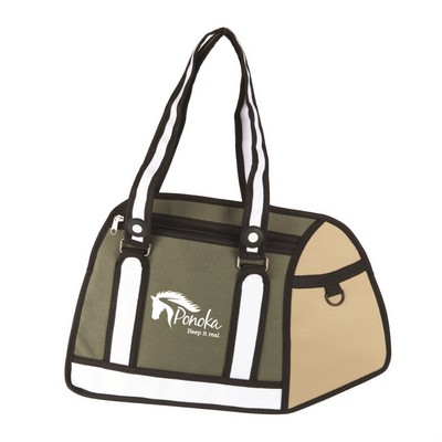 Caricature Messenger Bag