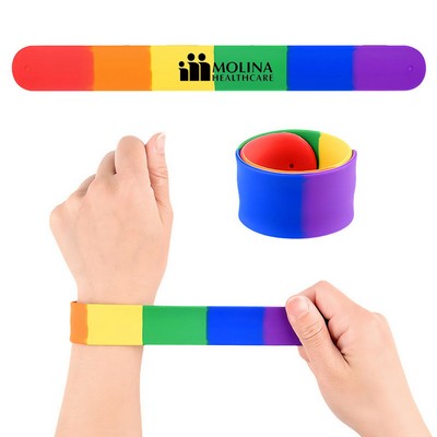 Rainbow Slap Bracelet