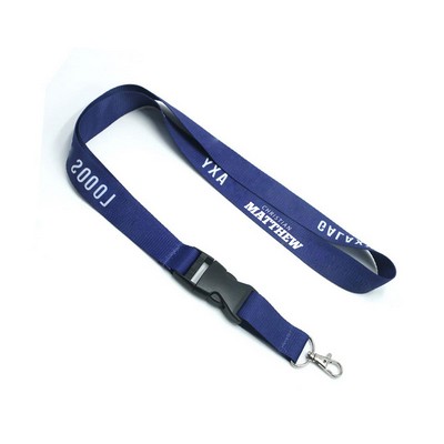 Custom Detachable Polyester Lanyard
