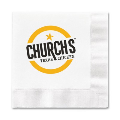1-Ply White Luncheon Napkin, FSC® Certified - High Line