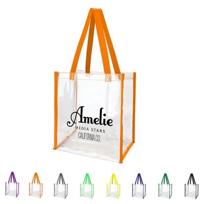 Waterproof Clear Stadium Tote Bag