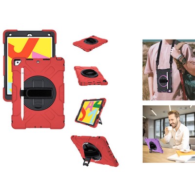iBank ® Shockproof Case with Hand Strap + Should Strap compatible with iPad A16 11" 2025