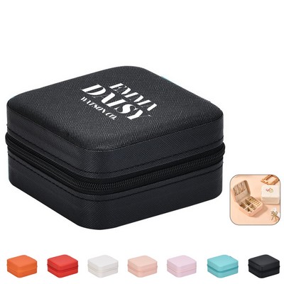 Travel Jewelry Organizer with Mirror