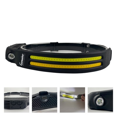 Rechargeable Headlamp Flashlight