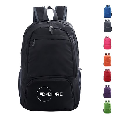Ultralight Foldable Backpack - Water-Resistant Polyester