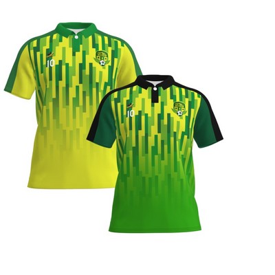 Rib Neck Custom Soccer Shirt