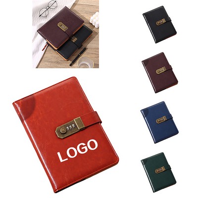 A5 Password Locked Journal