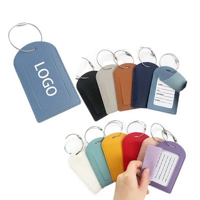 PU Leather Luggage Tag for Suitcases