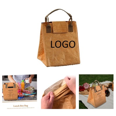 Eco-Friendly Washable Thermal Paper Lunch Bag