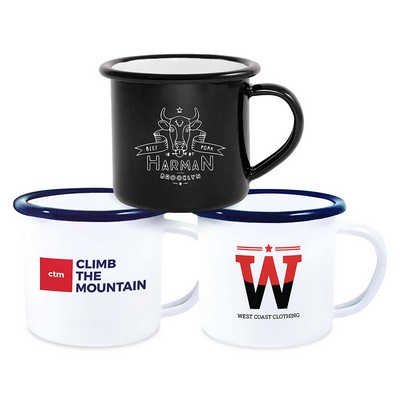 12oz Enamel Mug