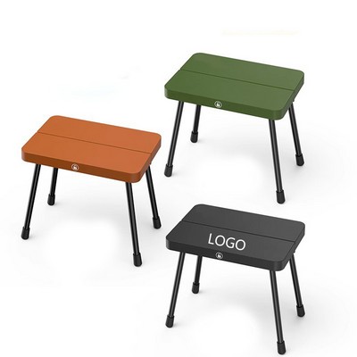 Outdoor Camping Storage Box Folding Stool