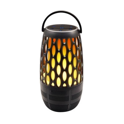 Camping Flame Lantern Speaker Hanging Design
