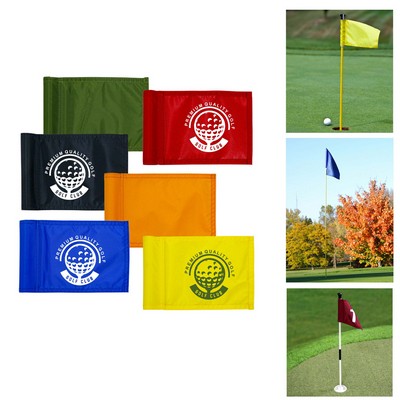 6"*9" Nylon Golf Hole Flags