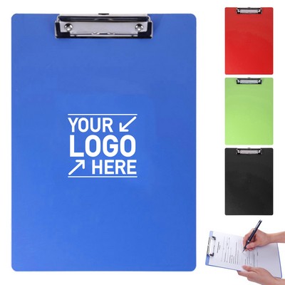 A4 Plastic Clipboard with Metal Clip