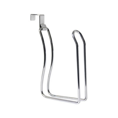 Industrial Wrought Iron Toilet Paper Holder Wall-Mounted Bathroom Tissue Rack Matte Roll Dispenser
