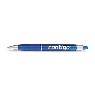 Paper Mate® Element Translucent Barrel - Blue Ink - Bright Blue