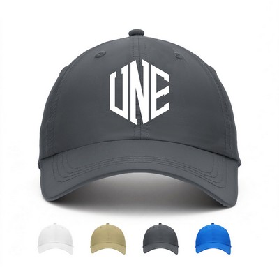 6-Pannel Superlite Unstructured Quick-Dry Baseball Cap